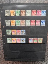 Malaya Singapore King George VI Stamp Collection 1938-1952 Mixed Mint & Used
