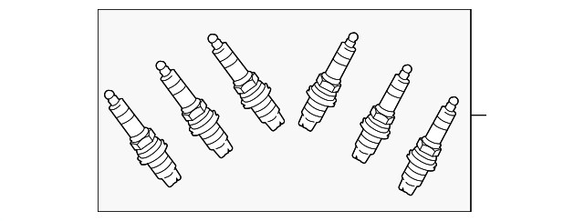 Genuine Hyundai Spark Plug 27410-23700