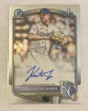 2025 Bowman Draft Justin Lamkin Chrome Auto 1st Prospect #CPA-JLA Royals MT
