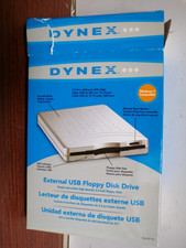 Dynex Slim USB External FD Drive DX-EF101 3.5in Floppy Disk Drive