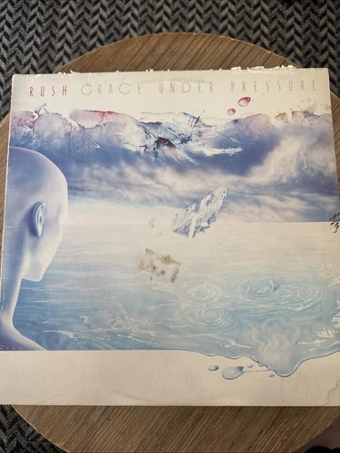 Rush Grace Under Pressure Vinyl LP Record Rock Album