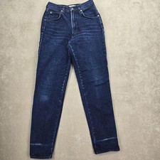Vintage Calvin Klein Sport Jeans Womens 8 USA Made High Rise Tapered Leg 90s