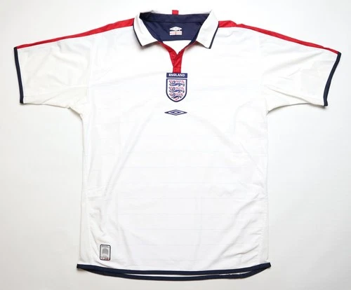 ENGLAND 2003/2005 HOME WORLD CUP SHIRT JERSEY REVERSIBLE UMBRO MEN SIZE M MEDIUM