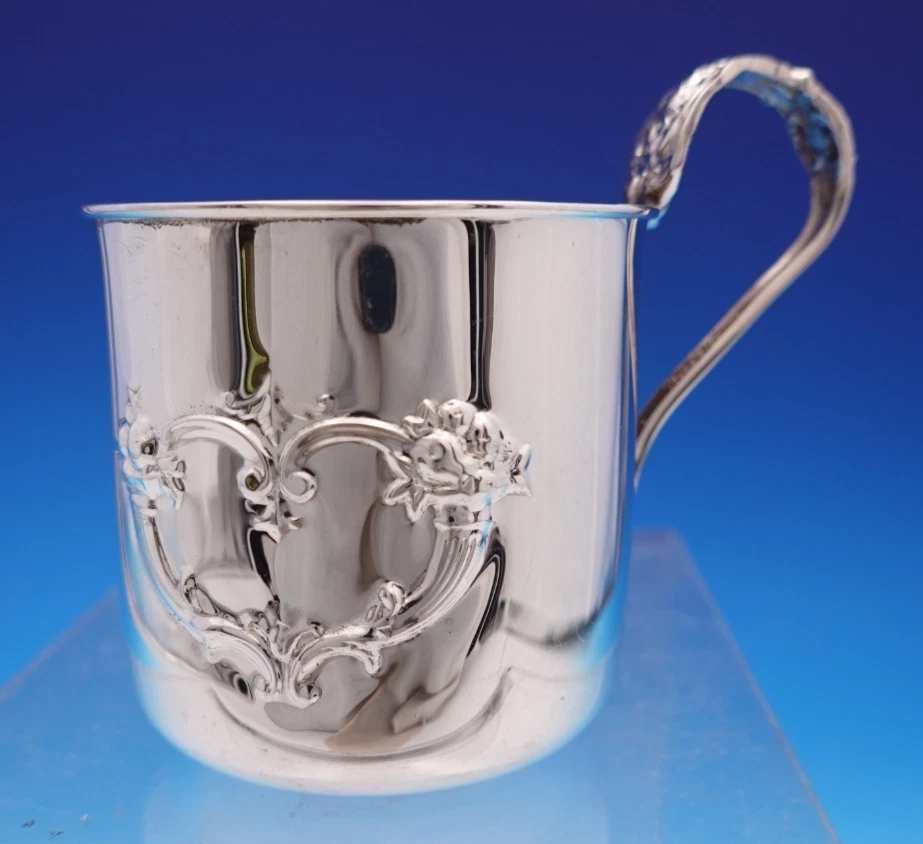 【米国／リード＆バートン】純銀 スターリングシルバー／トング「レ・サンク」 Reed & Barton Antique US Sterling Silver Cups & Goblets for sale