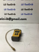 UEi EM201B Dual Input Differential Manometer HVAC Test Instrument S-168