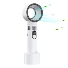 5 Speeds Mini Hand-held Small Folding Desk Fan Cooler Cooling USB Rechargeable