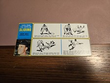 1968 Bazooka Tipps from the Topps Maury Wills #4 of 16 Pirates Very Rare