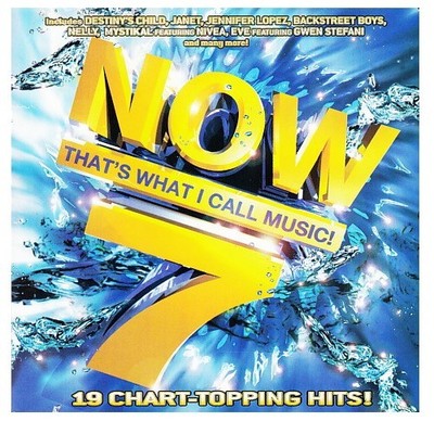 NOW THAT'S WHAT I CALL MUSIC 7 Destiny's Child/Janet Jackson/Backstreet Boys CD