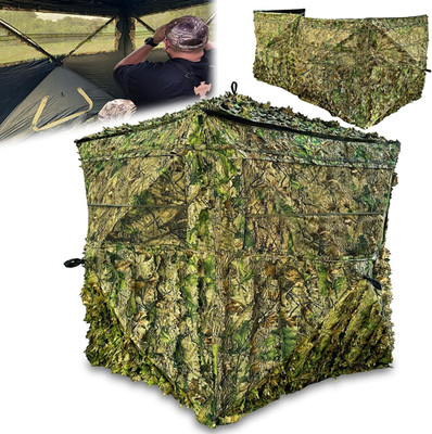 See Trough Pop up Hunting Blind, See Thru Ground Blind - Essential Hunting Tent