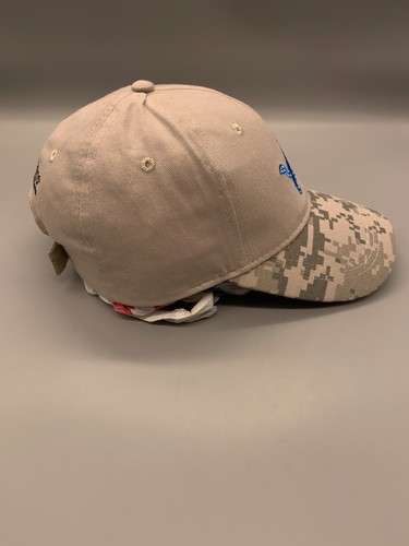 Detroit Lions Hat Cap Strap Back Brown Camouflage Camo NFL Football Logo Mens - Picture 7 of 13