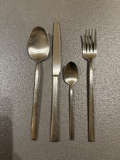 Stainless Steel The Conran Shop 16 Piece Cutlery Set Matt