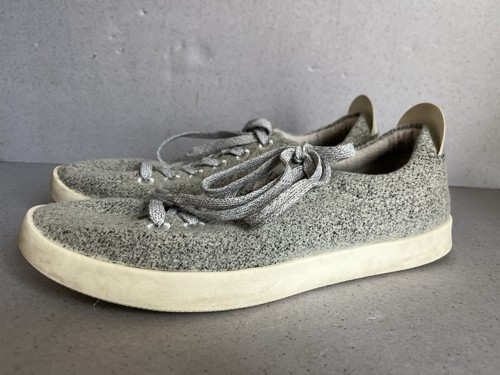Allbirds Wool Pipers Sneakers Men's 12 Gray Casual Lace Shoes Washable Casual