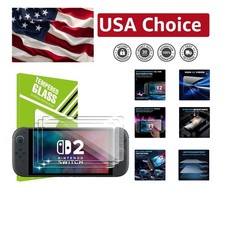 Bubble-Free Installation: 3-Pack Anti-Scratch Screen Protector for NS Switch 2