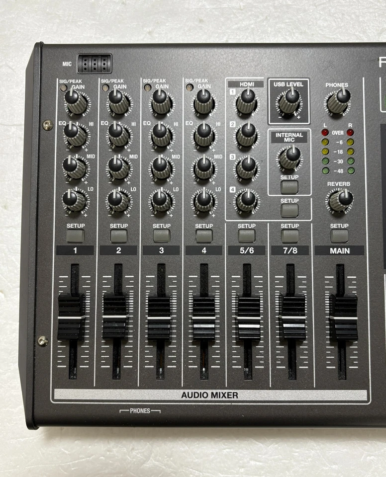 Roland VR-3EX All-in-one AV Mixer Video Switcher with Power Cable - Image 3 of 4