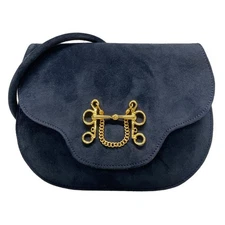 HERMES Sologne - Navy Dobris Circle F Shoulder Bag