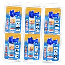 Air Horn, 122dB Very Loud Air Horns Can, Heard Up to 1/2 Mile Away, 1.4OZ 6