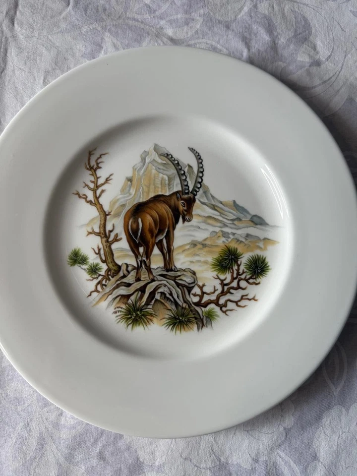 Villeroy & Boch· Heinrich KompletteJagd-Kollektion• 1970er· Bone China·6Teller - Bild 2 von 4