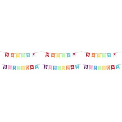  3 Pieces Geburtstag Banner Dekoration Geburtstagsparty-Dekoration Zum