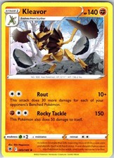 Kleavor 085/189 Rare Regular Card SWSH10: Astral Radiance Pokemon TCG LP