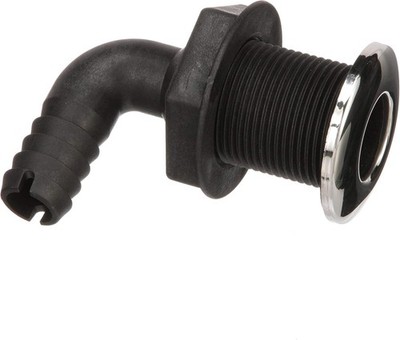 Seachoice Conector pasante de casco de 90 grados,*