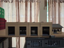 HEAVY EQUIPMENT SERVICE SHOP ASSEMBLED PRINT ON DEMAND S SCALE BUILDING/DIORAMA