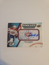 2017-18 UPPER DECK ICE RINKSIDE SIGNINGS NIKITA SCHERBAK #RS-NS (308)