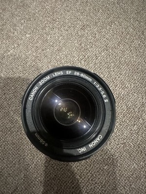 Canon EF 28 80mm f/3.5 5.6 II Objektiv   sehr guter Zustand