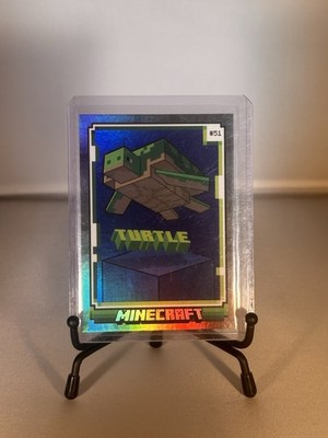 Panini Minecraft Turtle #51 Serial Numbered Trading Card Base Set /475 2024