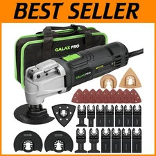 2.4A Oscillating Multitool Kit with Variable Speed