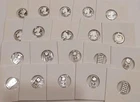 LOT of  20 x 1 Gram Silver Bars Walking Liberty/ Maple .999 Pure Silver Bullion