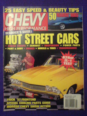 Chevy HIGH PERFORMANCE - 826 PS ZL1 TEST - Juli 1997