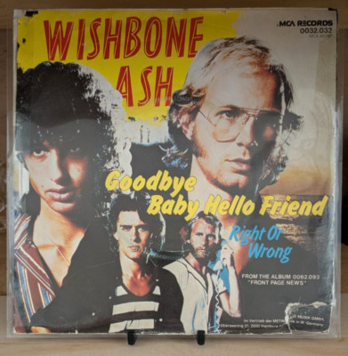 WISHBONE ASH-Goodbye Baby Hello Friend 1977 MCA(MCA40797)Germany Import-7'' Vinyl