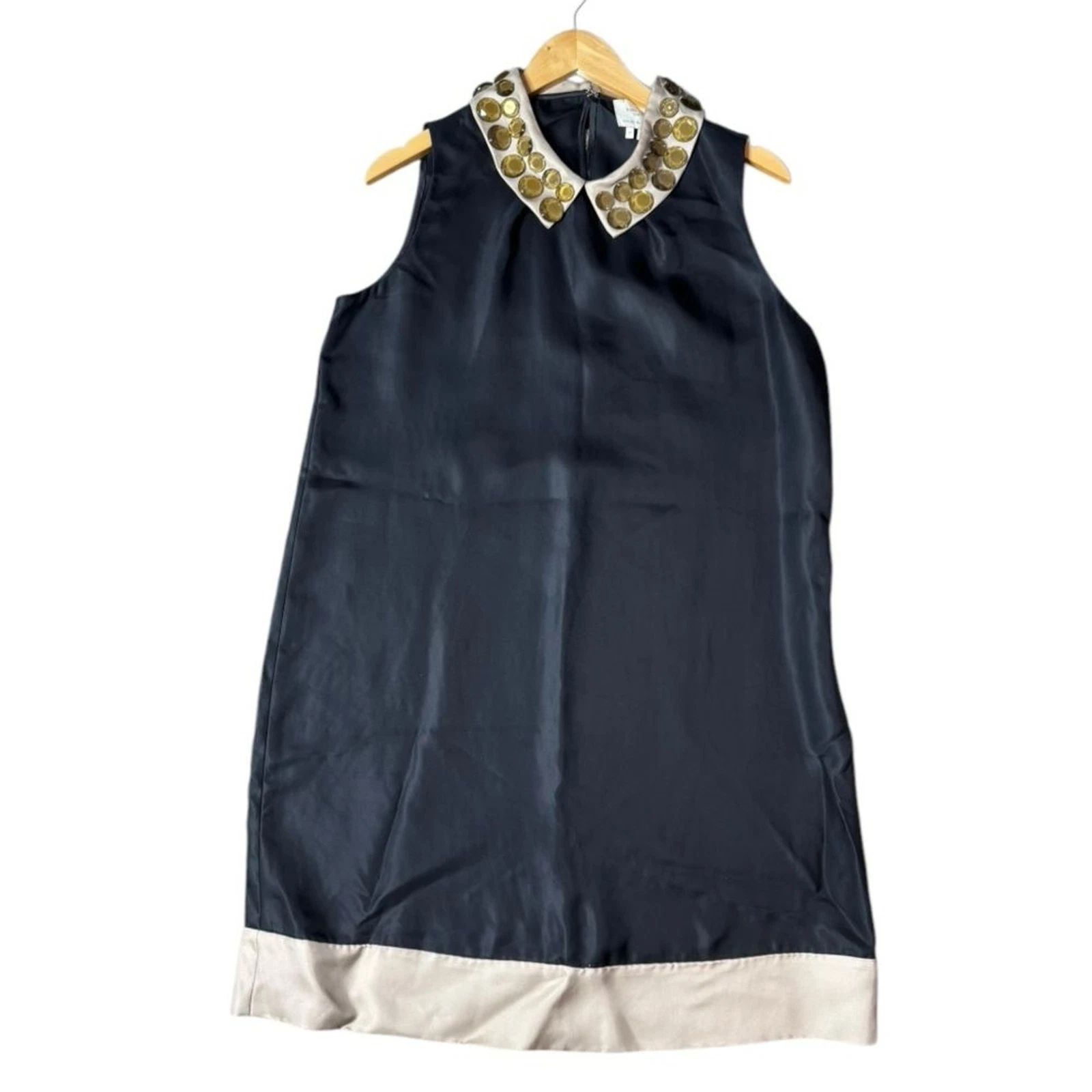 Abito Kate Spade Harlow con colletto gioiello taglia 12