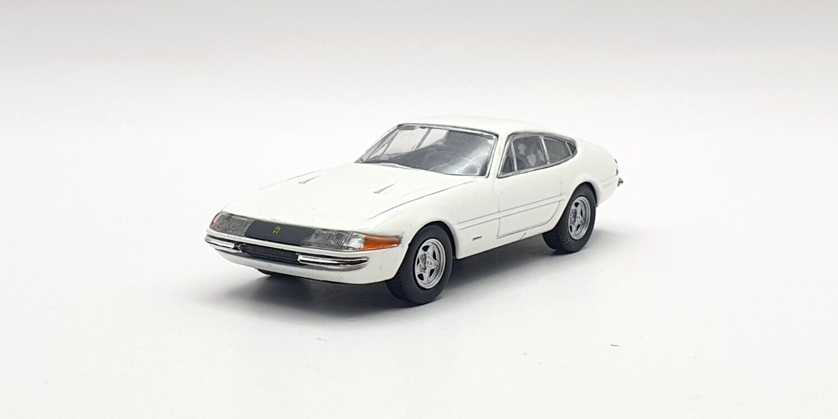 1/64 Kyosho FERRARI 365 GTB/4 DAYTONA WHITE diecast car model
