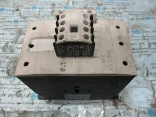 EATON DIL M115 XTCE115G Contactor Motor Starter 200/400/600VAC 96kW *Tested*