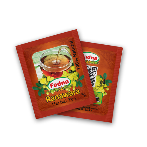 FADNA Ayurvedic Ranawara Herbal Tea 10 Tea Bags x 04 packs - Picture 5 of 5