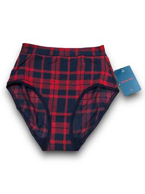 Tommy John Women's Second Skin Plaid Brief - XS