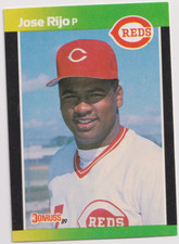 1989 Donruss Baseballs Best #278 Jose Rijo Cincinnati Reds
