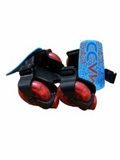 Madd Gear Rollers Light up Heel Red Roller Skates Fits Most Shoes Glow Roll