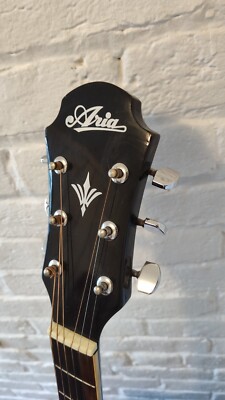 ARIA エレキ アコースティックギター ARIA AW-73CEBK Acoustic/Electric Guitar Made in Korea Very Good