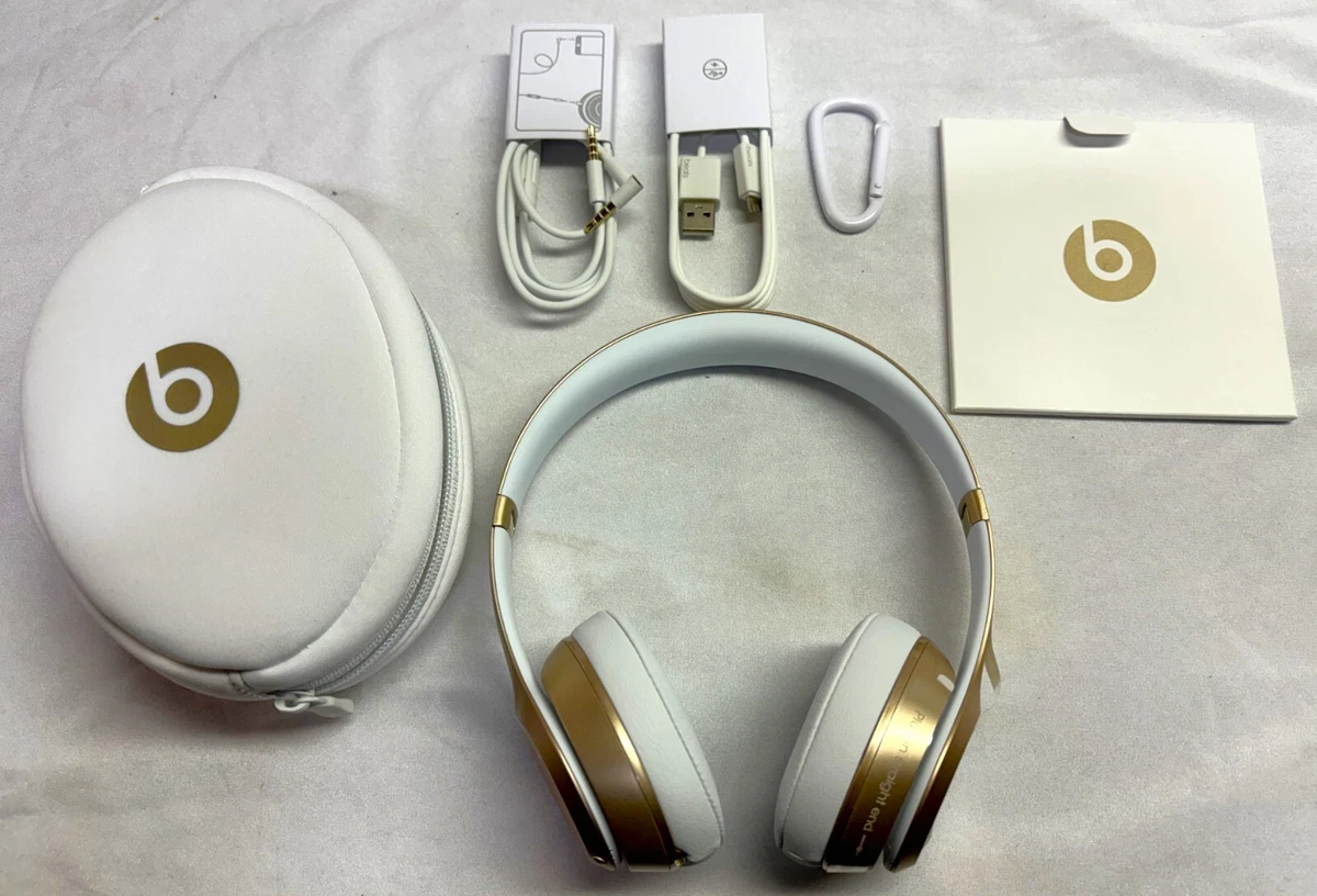 Beats Solo2 Wireless Headphones by Dr Dre, Gold Edition | eBay
