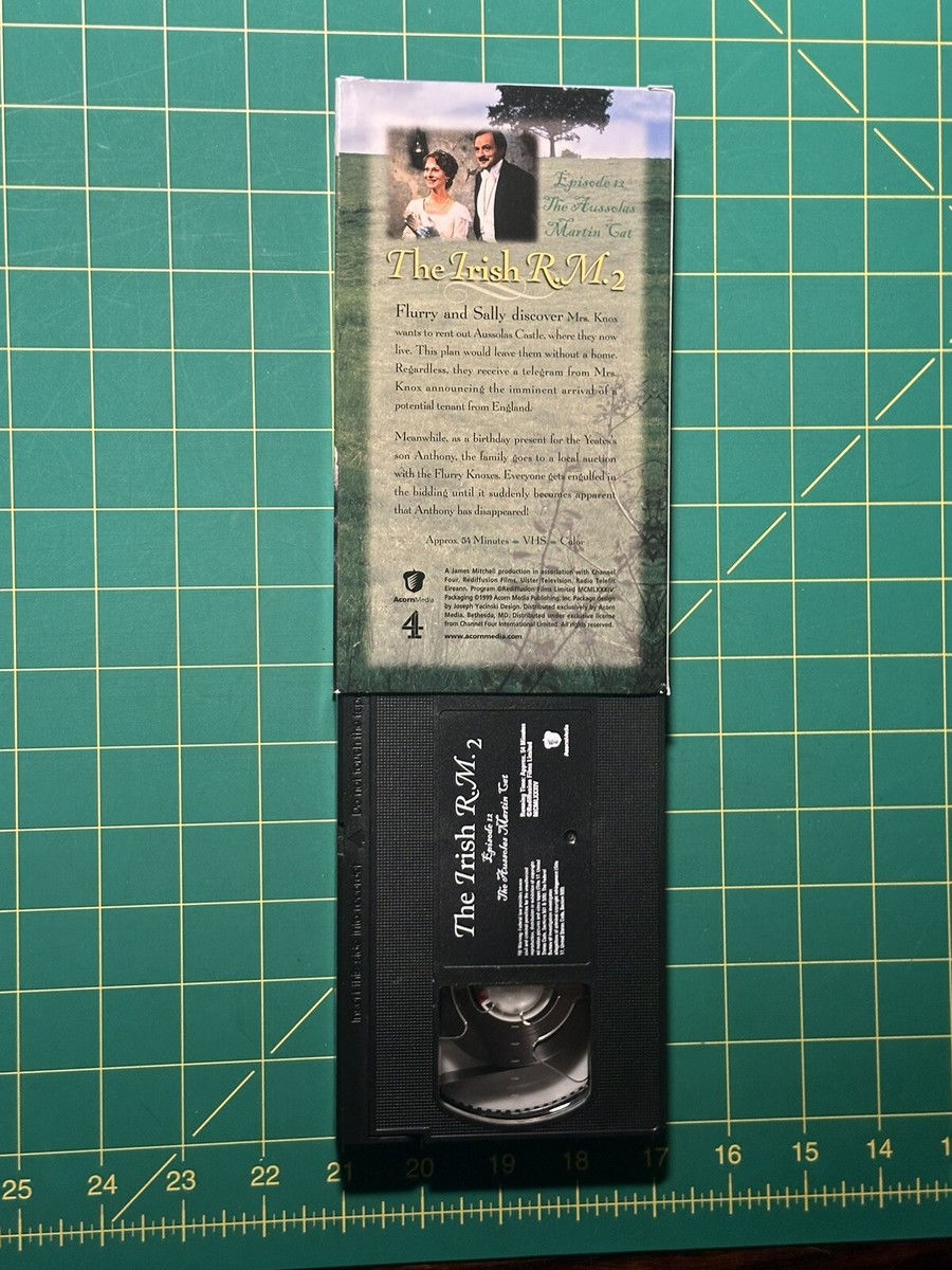 The Irish R.M. - Series 2 (VHS, 1999, 6-Tape Set) 54961304936