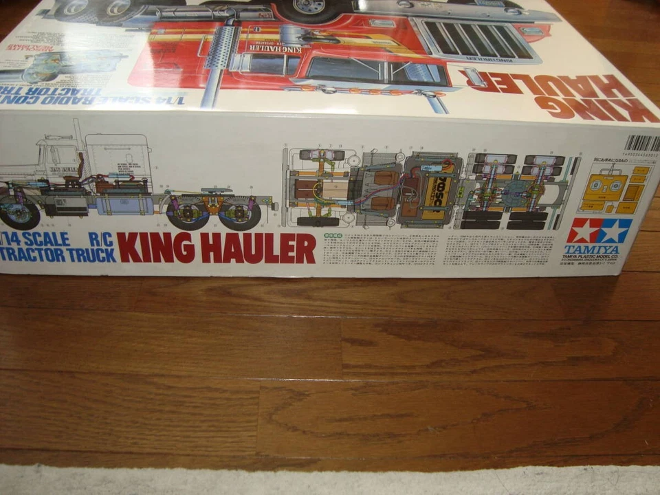 King Hauler Tamiya 1/14 Complete RC Big Truck Series No. 1 Unassembled Japan - Image 3 of 4