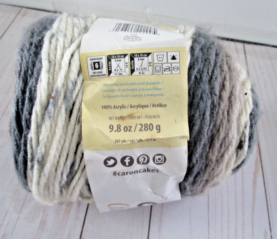 CARON Chunky Cakes Yarn - Rice Pudding - Image 4 of 4