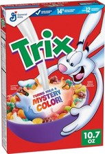 General Mills Trix Fruity Shapes Cereal 10oz (303g)