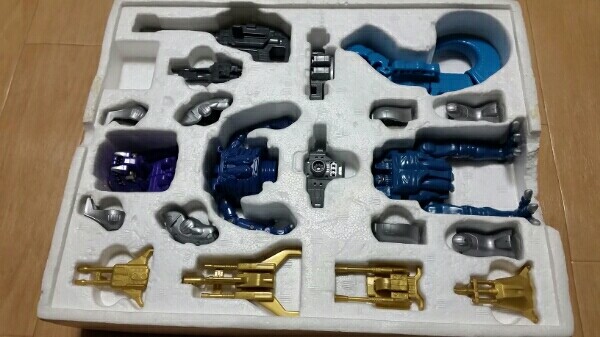 BANDAI battle hackers Machine Robo Gattai Saurer BH-04 Japan