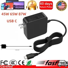 45W 65W 87W USB C Type C AC Adapter Charger For ASUS PRO B9440UA B9440U B9440 US