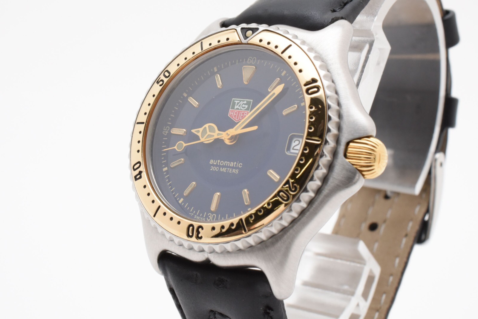 TAG Heuer SEL WI2251-K0 Blue Dial Automatic Mens Watch Near Mint Japan  