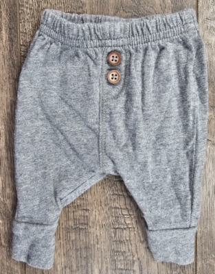 Baby Boy Clothes Simple Joys Carter's Preemie Gray Button Pants