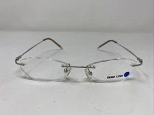 eyewear RAIN SILVER 48-18-135 Metal Rimless Eyeglasses Frame D612